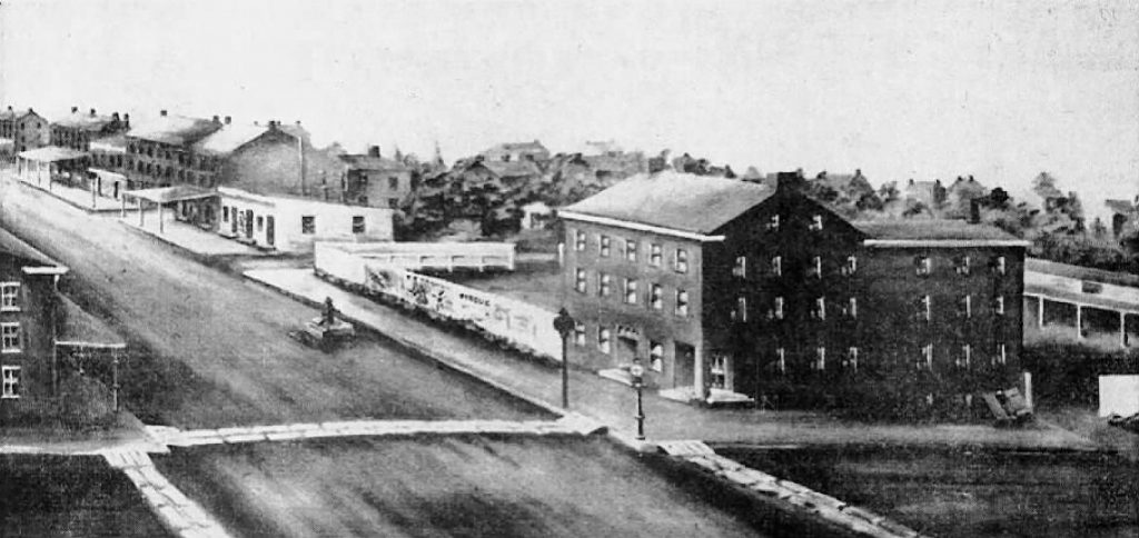 Cross Keys Hotel Allentown 1870