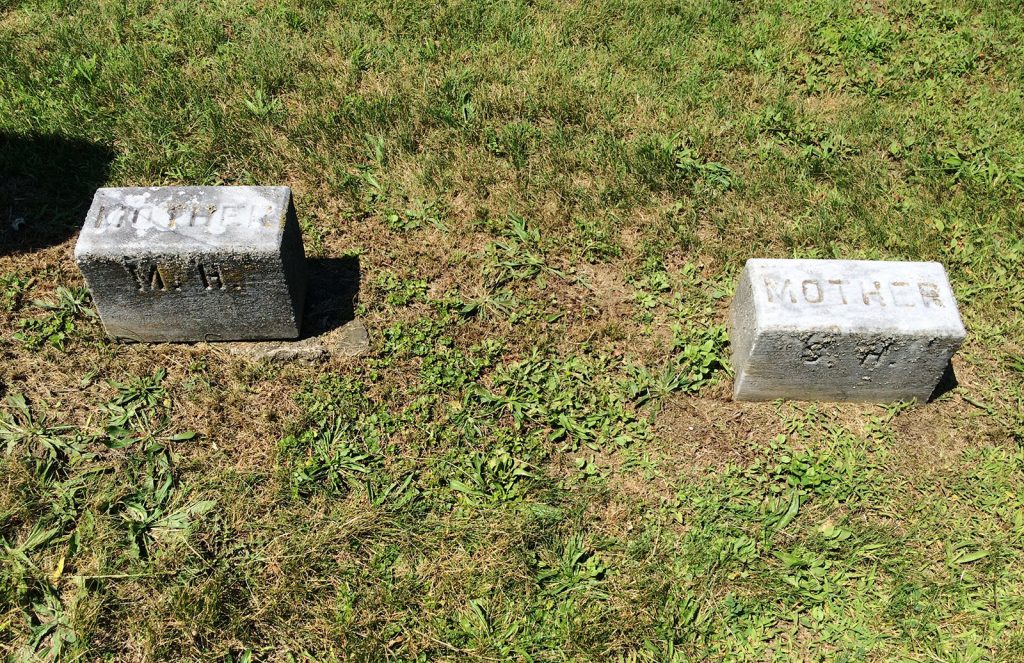Mary and Sarah Hagenbuch Gravestones
