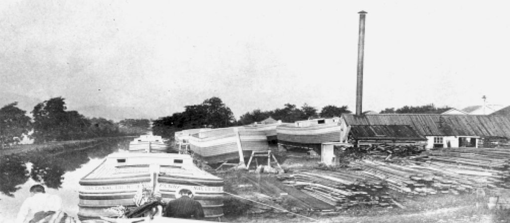 Pennsylvania Canal Company Boat Yard Espy PA