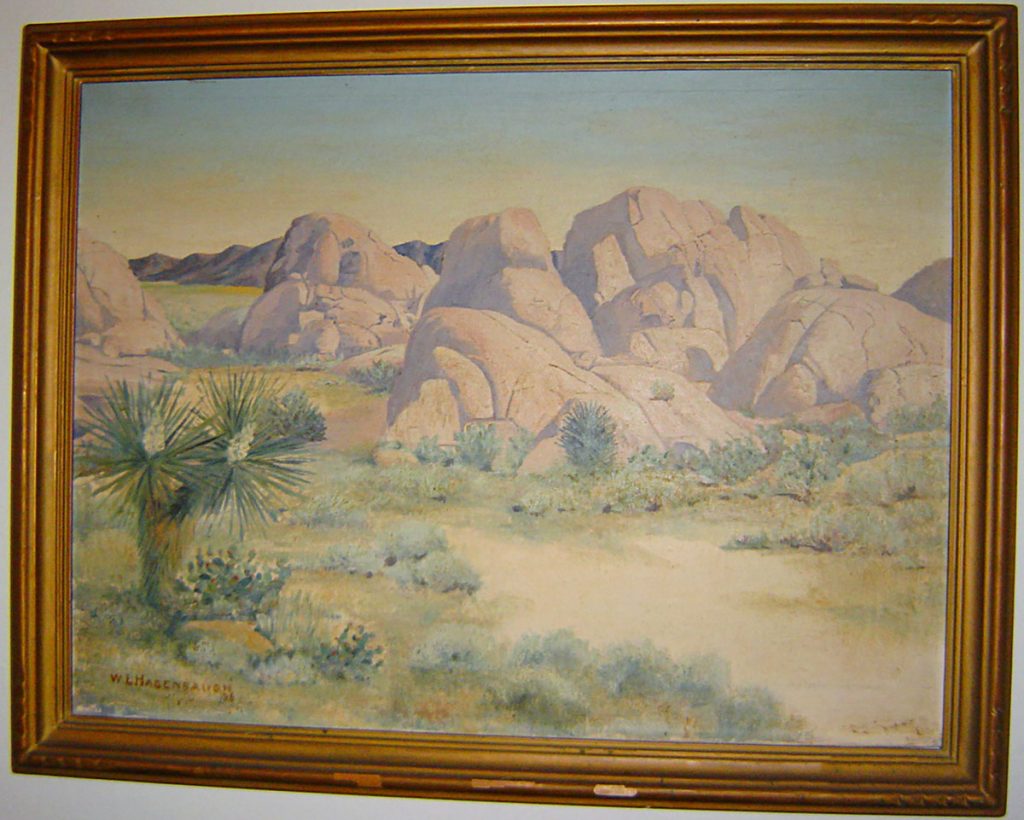 Landscape Rocks Painting William L. Hagenbaugh