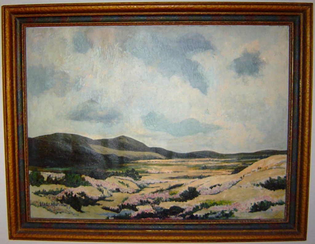 Valley Flowers Painting William L. Hagenbaugh