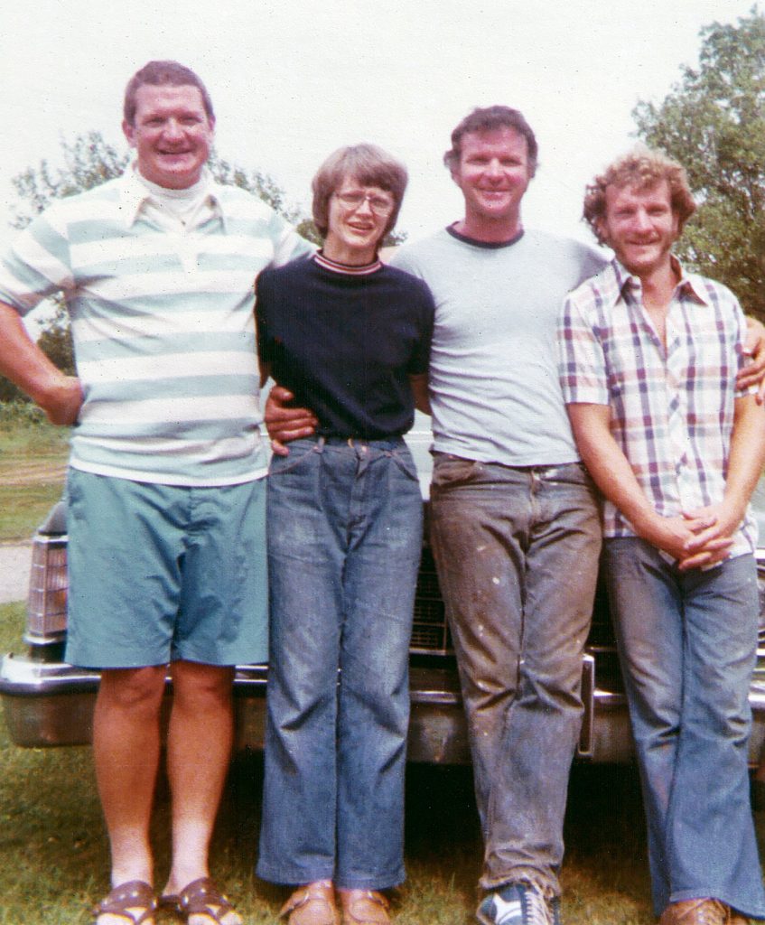 Alan, Jean, William, and Paul Hagenbuch, 1977