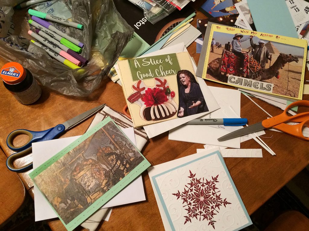 Creating Handmade Christmas Cards