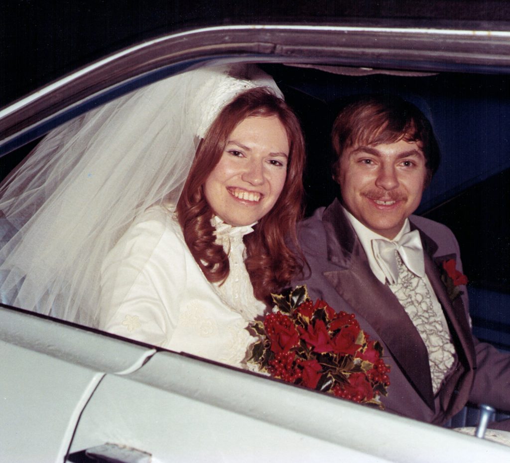 Mark and Linda Hagenbuch Wedding 1974