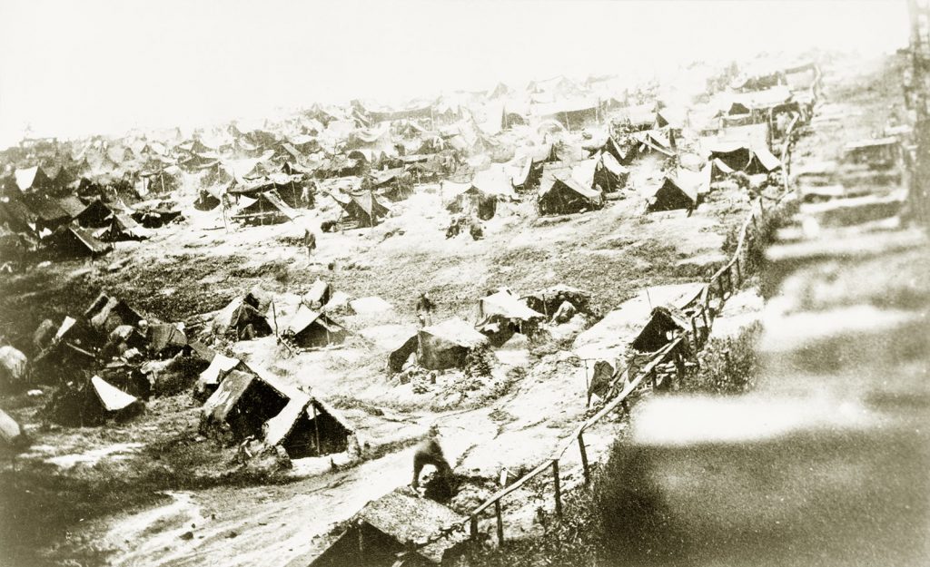 Andersonville Prison Dead Line 1864