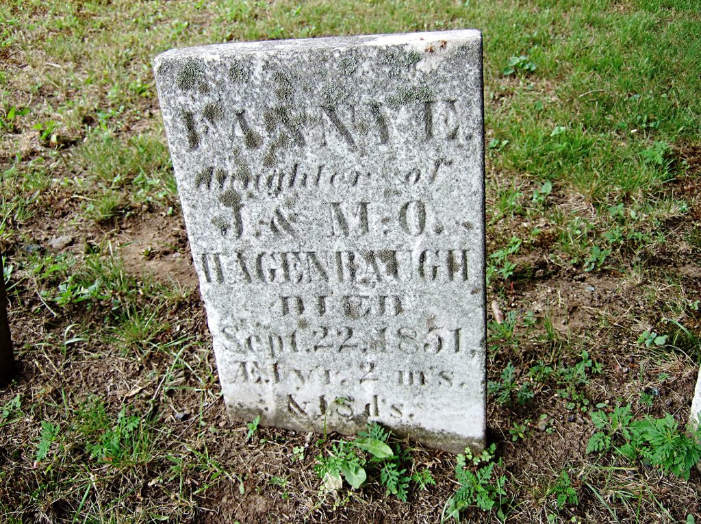 Fanny Hagenbaugh Gravestone