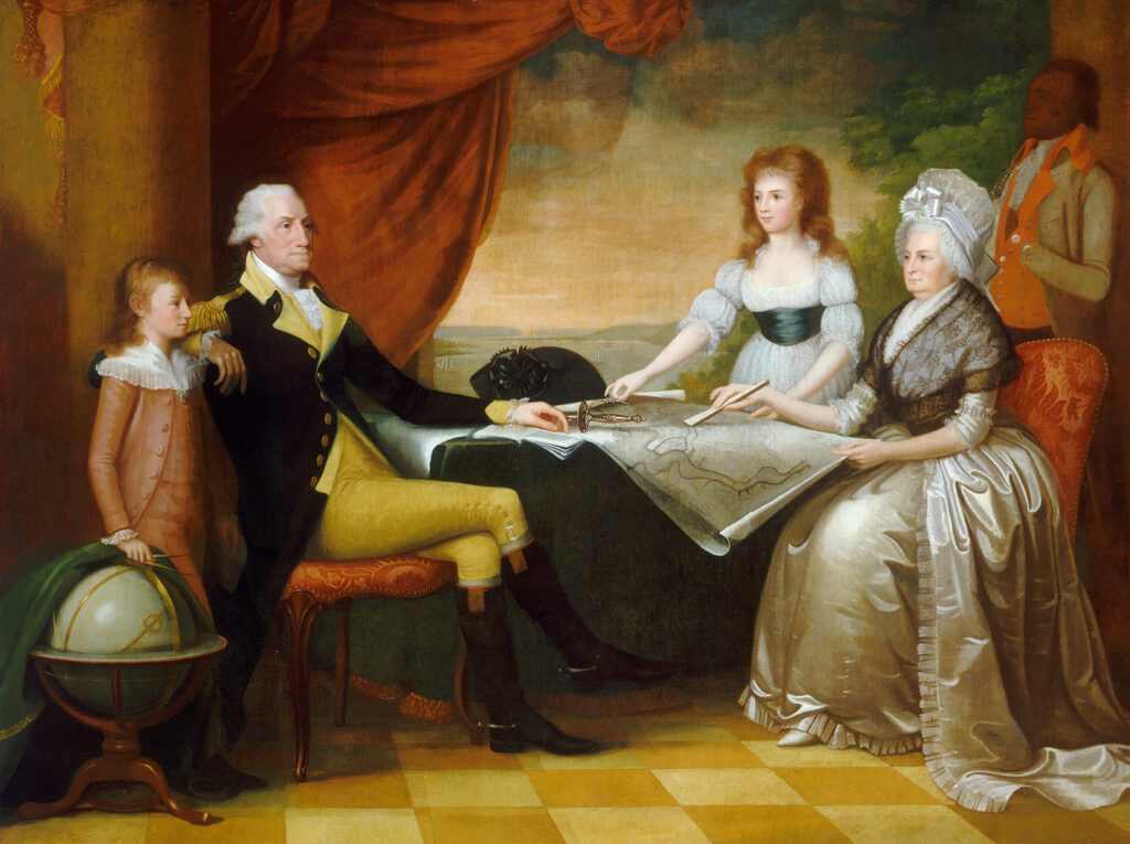 Washington and Family 1789