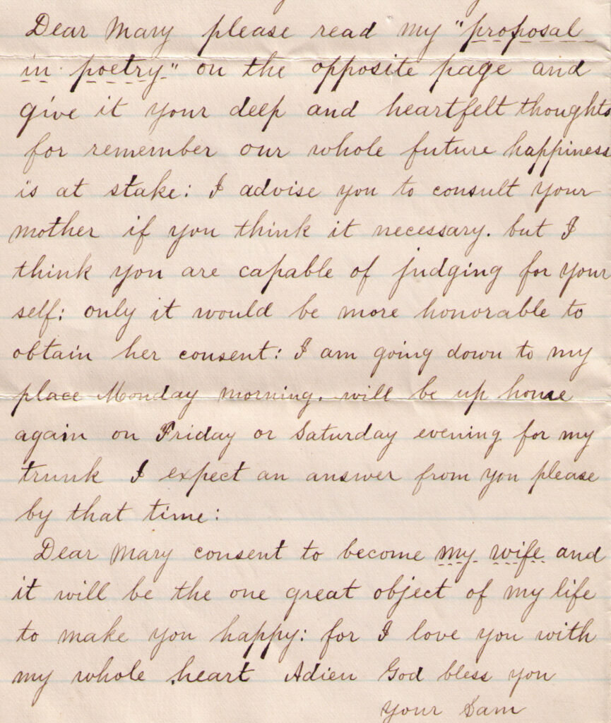 Sechler, Davis Letter, March 12, 1880