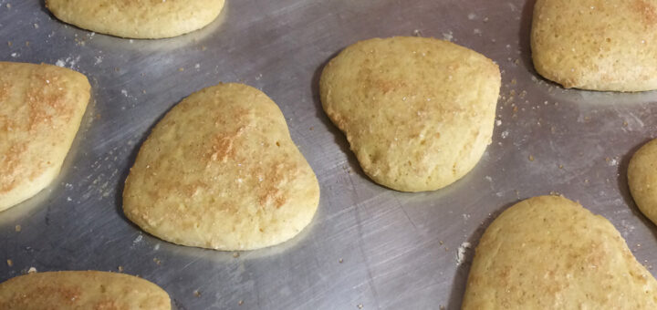 Sugar Cookies Baking Sheet Detail