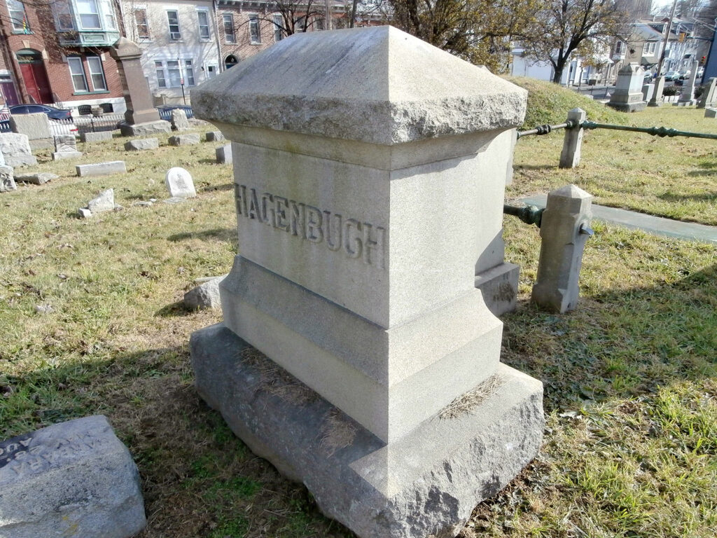 George Hagenbuch Gravestone Plot