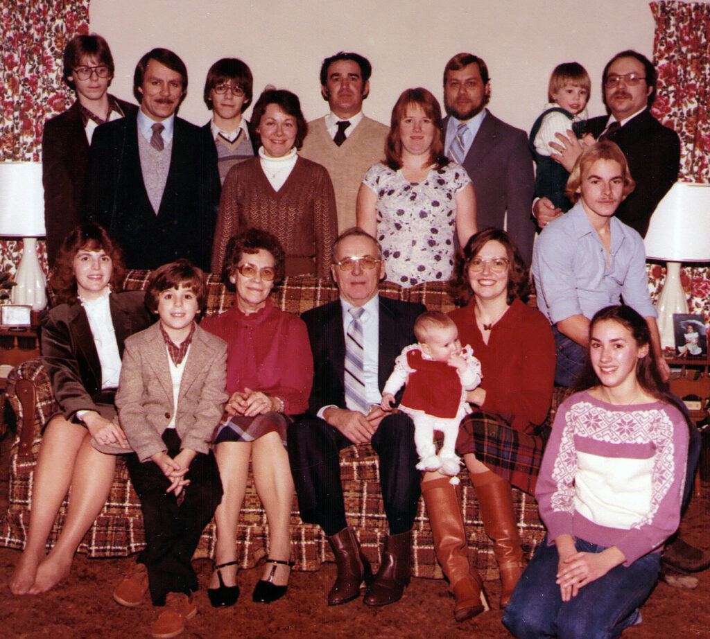 Homer Hagenbuch family, 1983