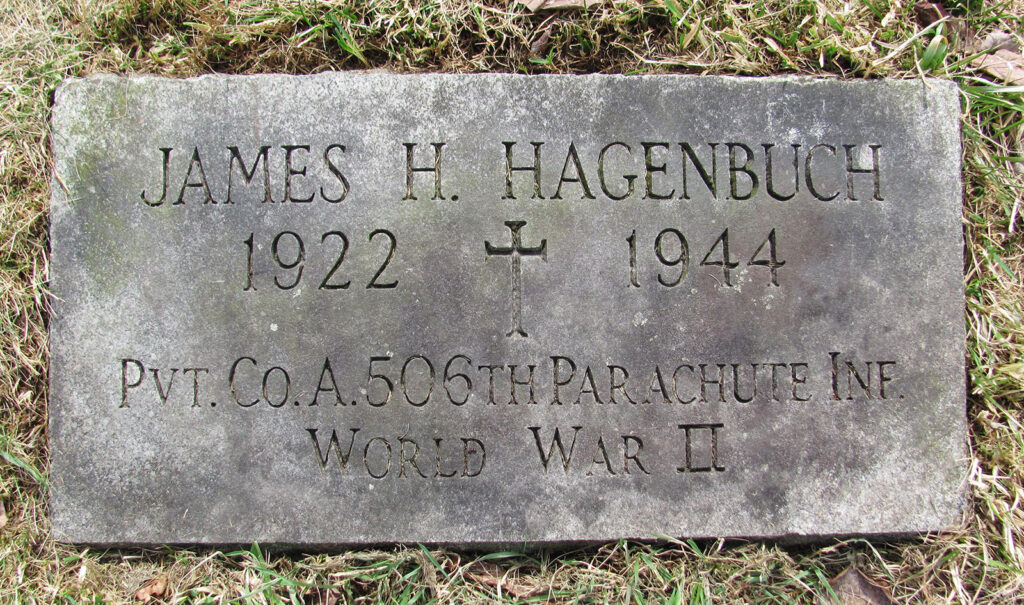 James H. Hagenbuch Gravestone