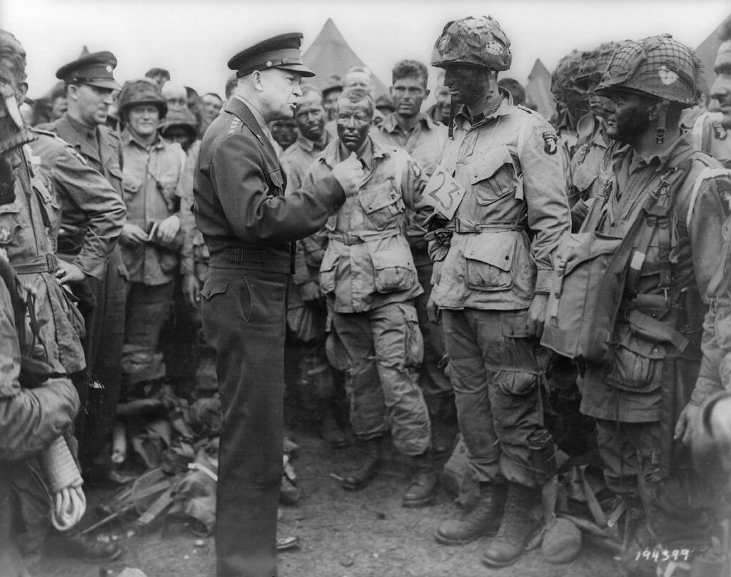 Eisenhower D-Day 101st Airborne