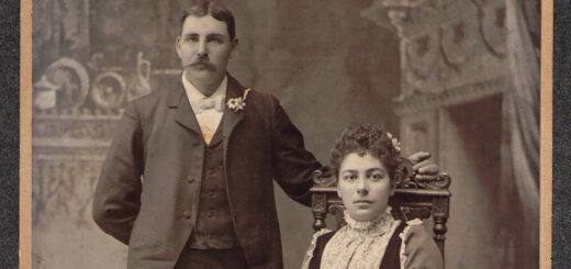 Warren and Louise (Ganiere) Heinly 1899