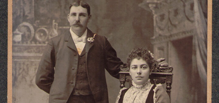 Warren and Louise (Ganiere) Heinly 1899