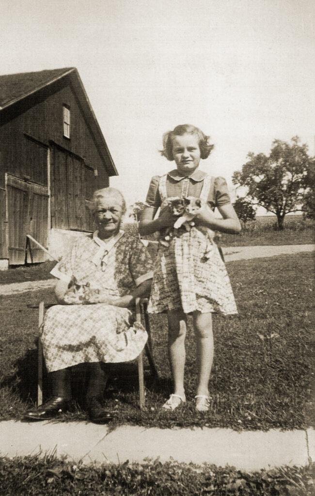 Mariah Madden and Mary Hagenbuch 1938