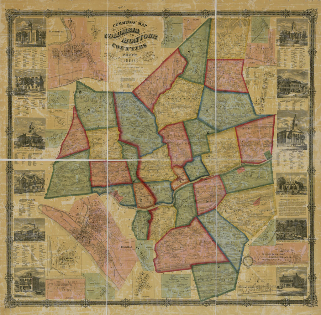 Columbia and Montour Counties 1860