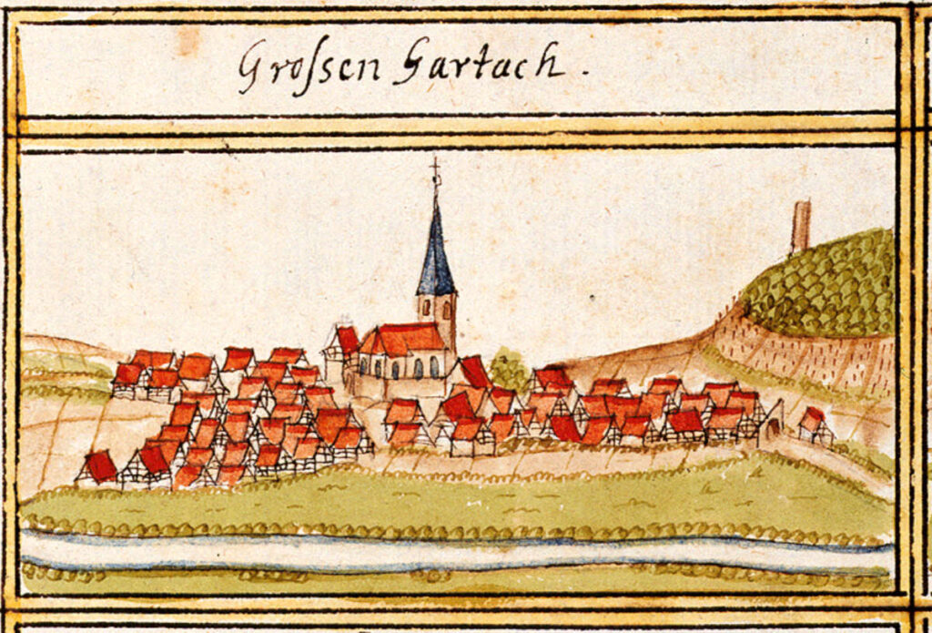 Grossgartach, Germany in 1684