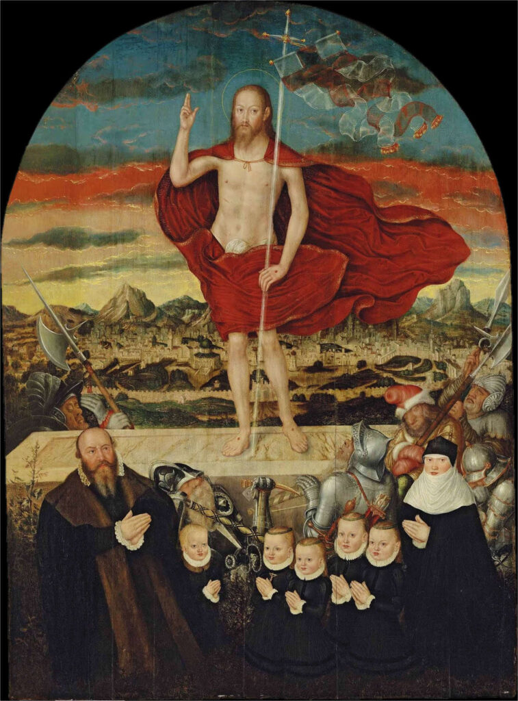 Resurrection of Christ with Donor Family