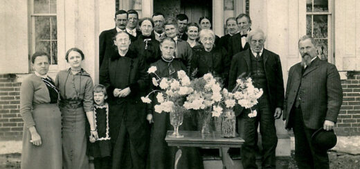 Sue Emmitt Reichard Funeral 1916 Detail