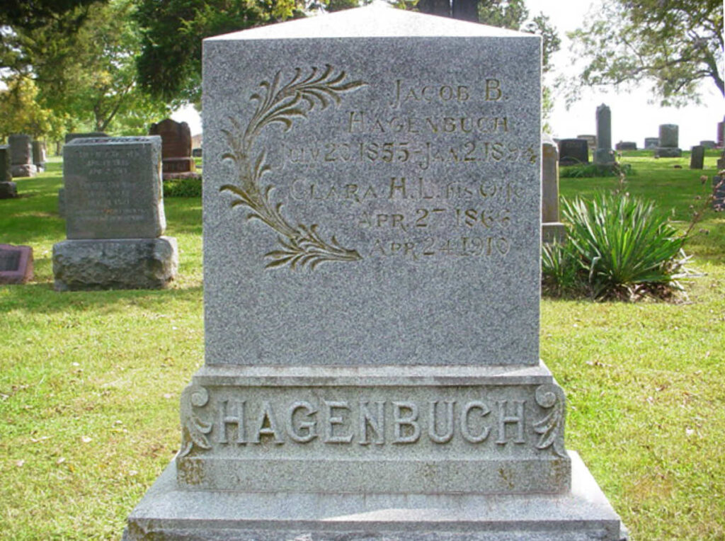 Jacob B. Hagenbuch Gravestone