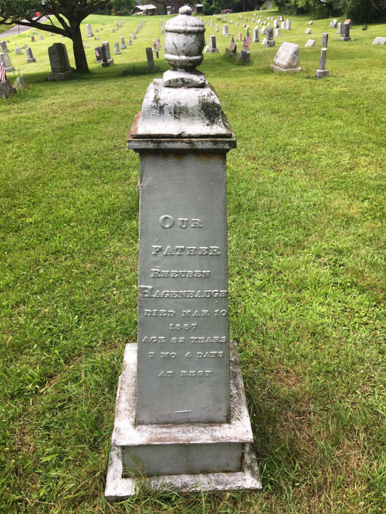 Reuben Hagenbuch Gravestone