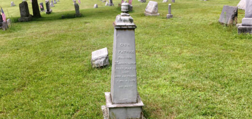 Reuben Hagenbuch Gravestone Detail