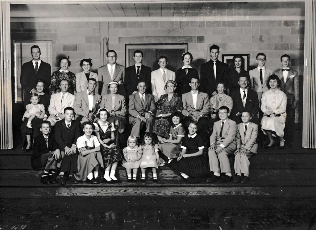 A. Pierce Hagenbuch family 1955