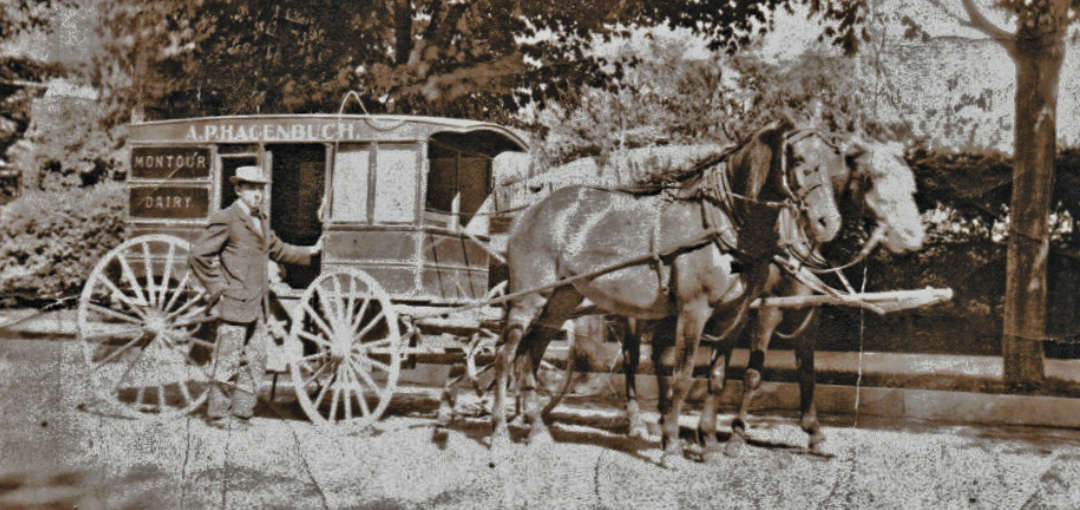 Andrew Pierce Hagenbuch Montour Dairy Wagon