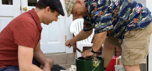 Mark & Andrew Hagenbuch Making Ice Cream