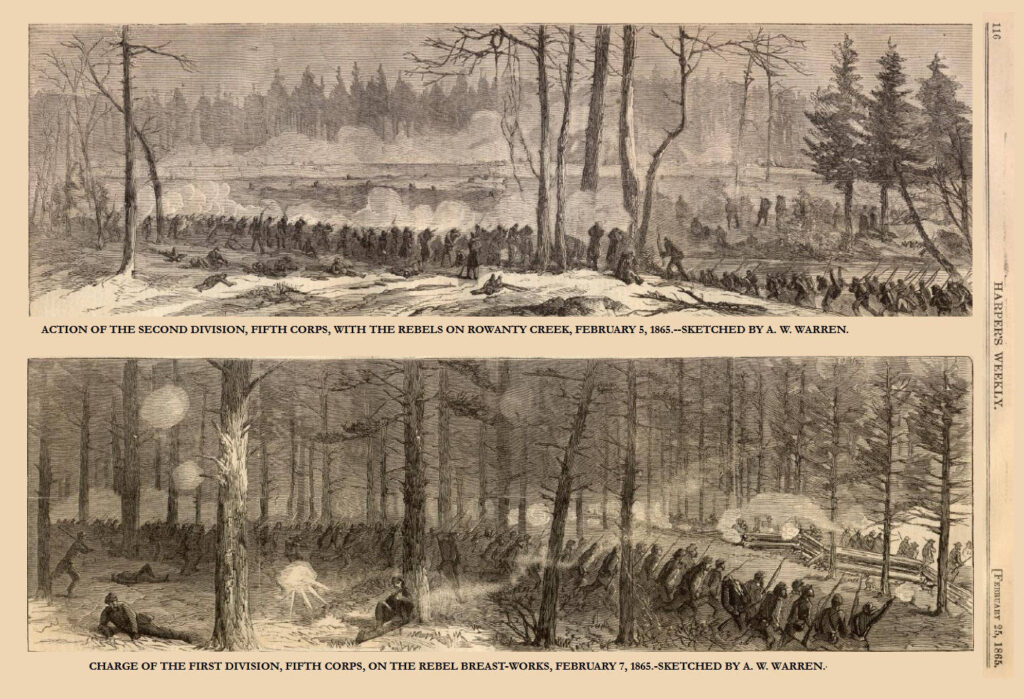 Battle of Hatcher's Run Sketches