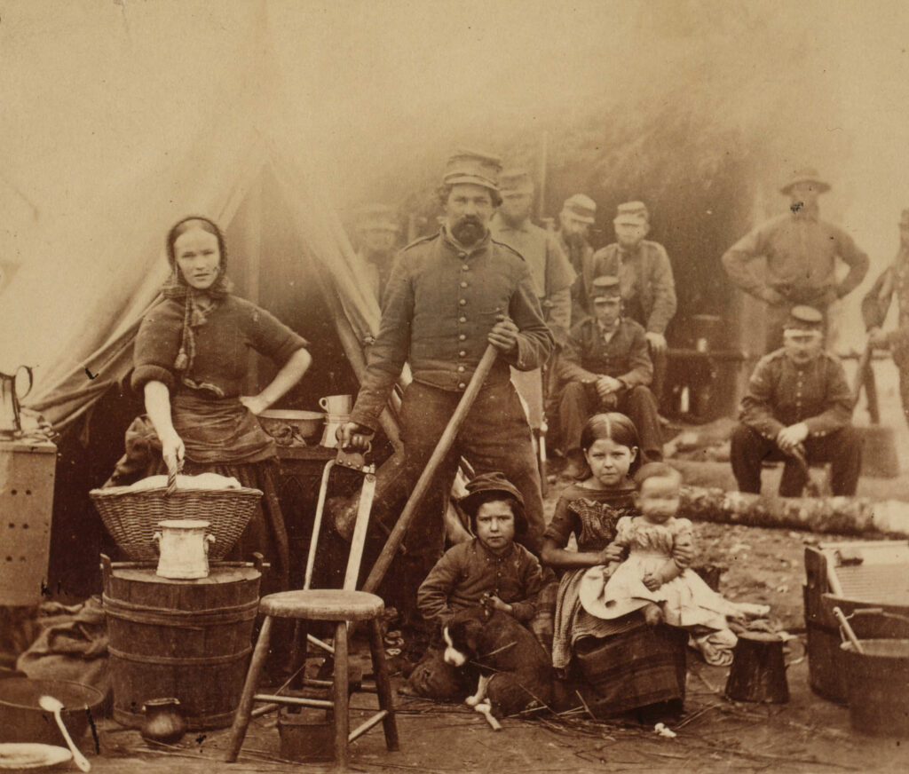 Camp Follower, Civil War, 1862