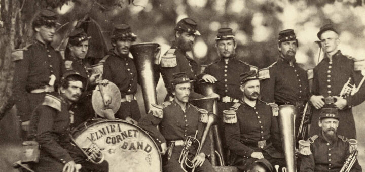 Elmira Cornet Band, June 1861 Detail