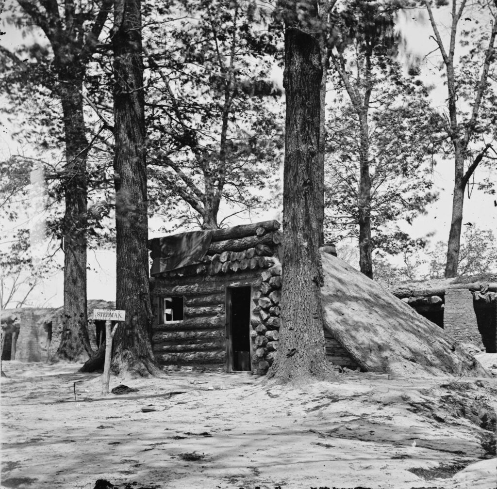 Fort Stedman, Petersburg, Bombproof 1865