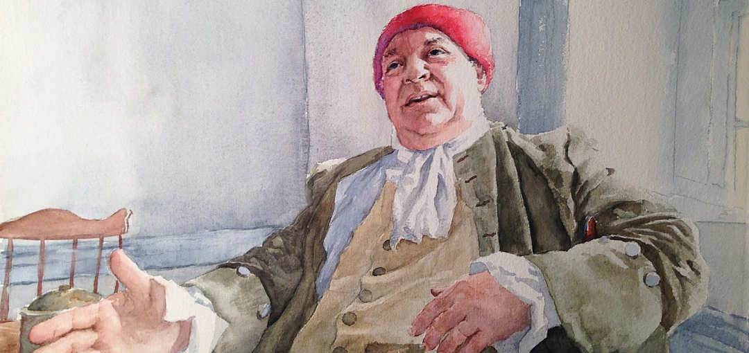 Mark O. Hagenbuch Watercolor Painting