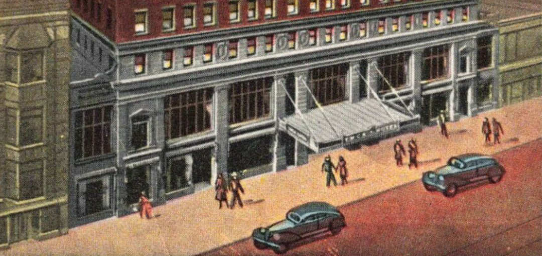 YMCA Chicago Postcard 1915 Detail