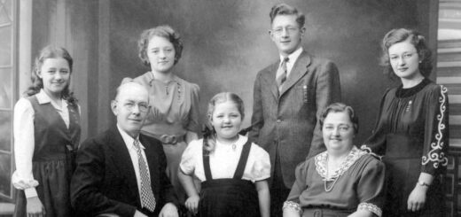 John Henry Hagenbuch Family 1941 detail
