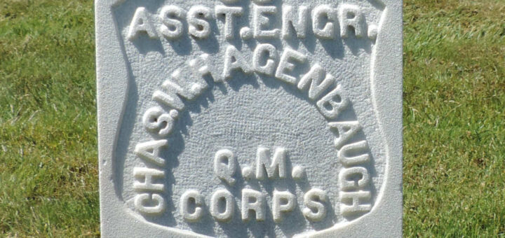 Charles W. Hagenbaugh Gravestone Detail