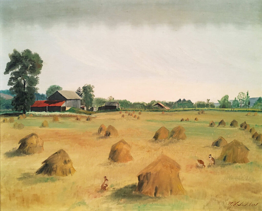 Howard Sechler Farm Painting
