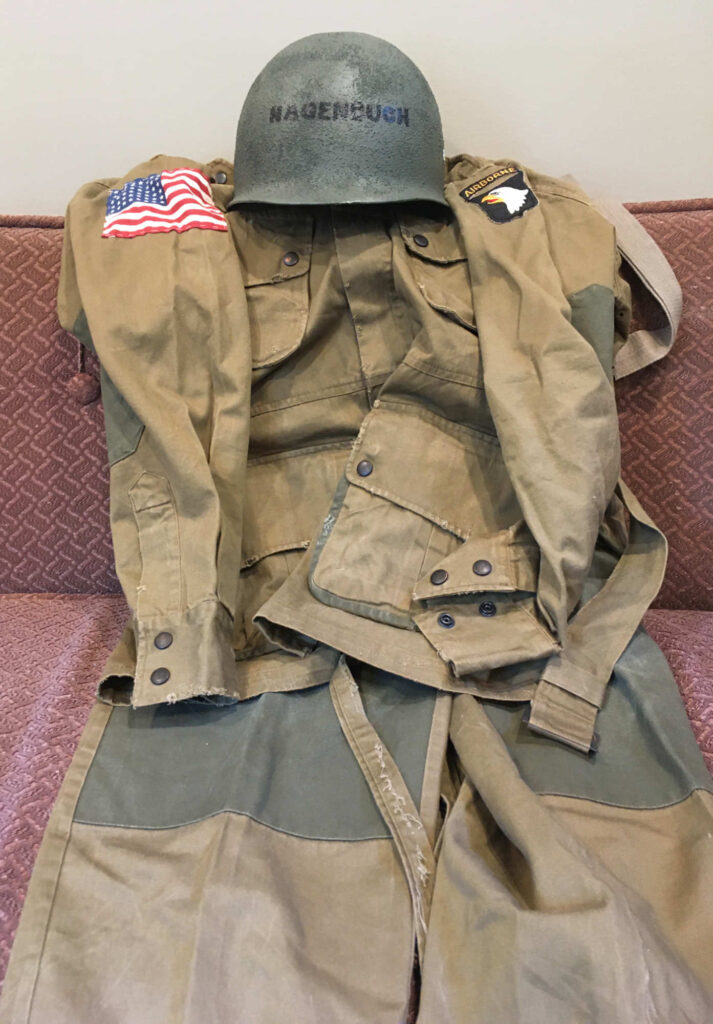 James H. Hagenbuch 101st Airborne Uniform