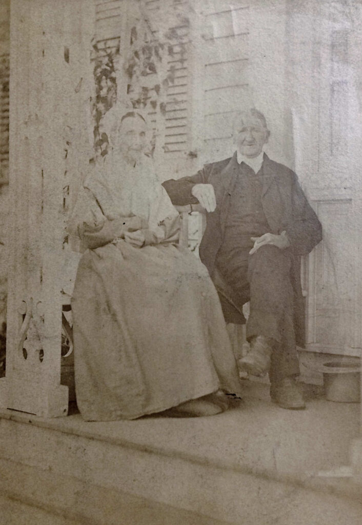 John and Mary Ann (Bacon) Palmer 1870