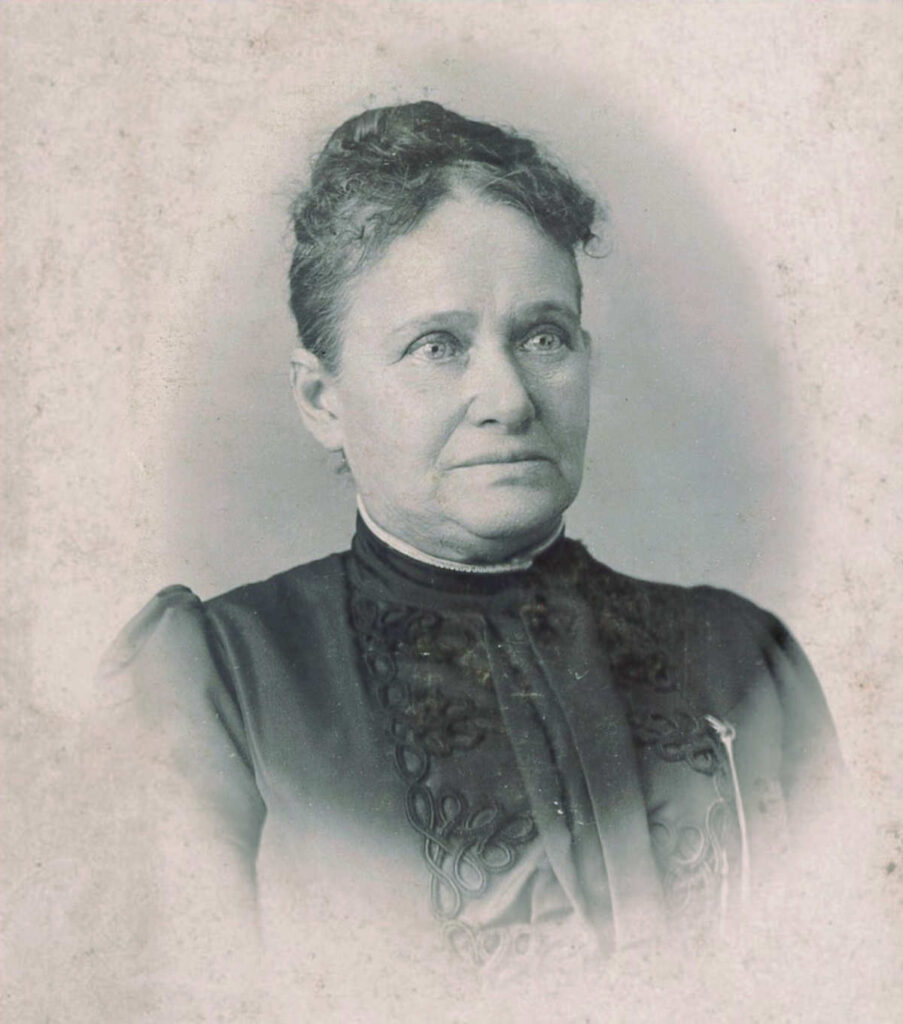 Phoebe H. (Palmer) Flagler Hagenbuch 1890 Detail