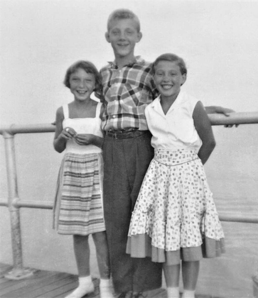 Linda Hagenbuch, Bob and Norma Kay Penman, 1954