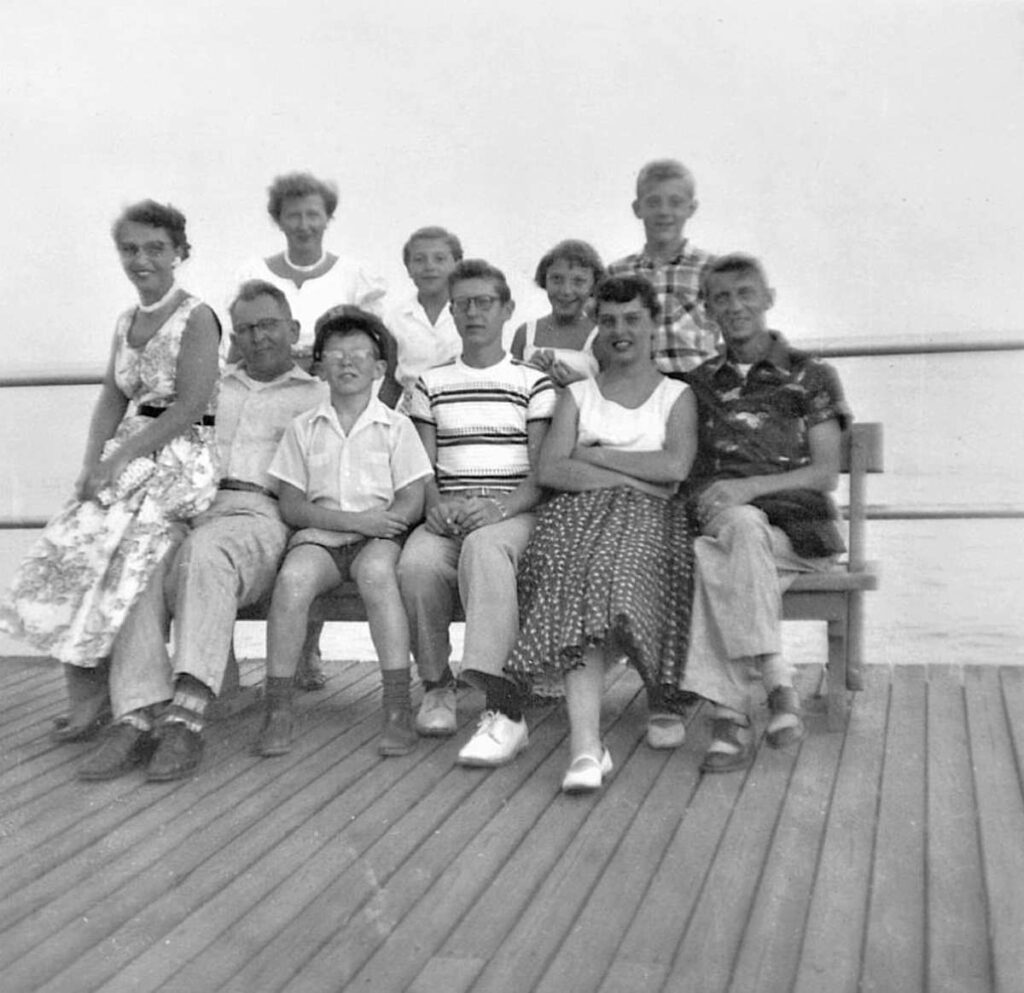 Norma Kay Cousins, Aunts, Uncles, 1954