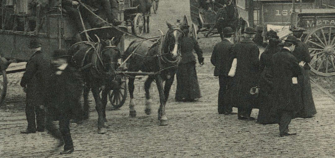 Sixth and Market Street Philadelphia 1902