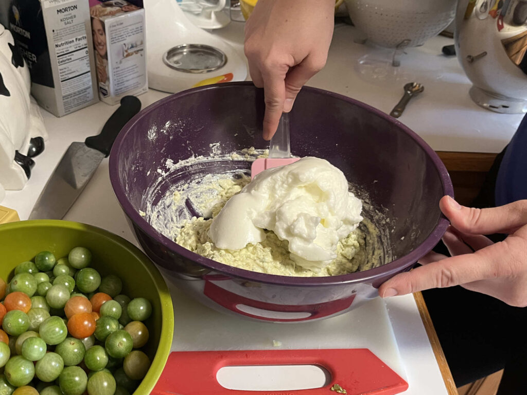 Green Tomato Apple Datsch Folding Eggs