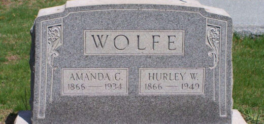 Gravestone William Hurley Wolfe