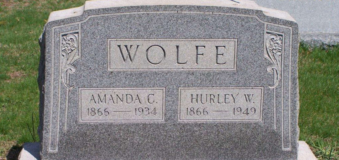 Gravestone William Hurley Wolfe