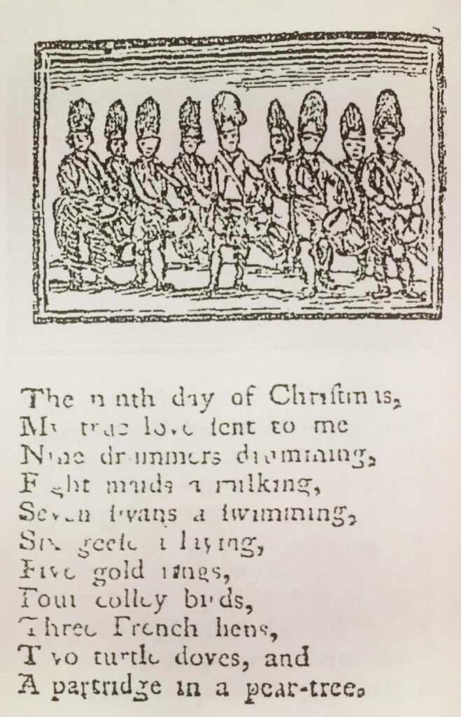 Nine Drummers Drumming 1780