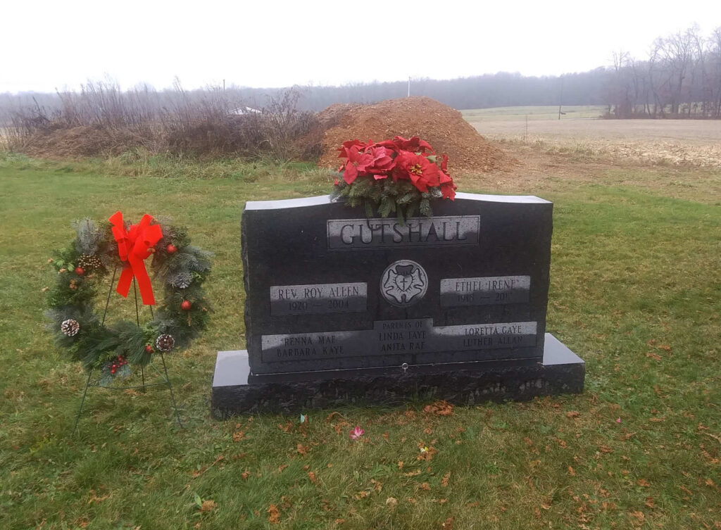 Roy and Ethel (Brandt) Gutshall Wreath